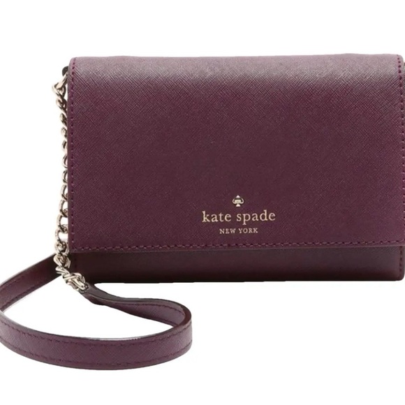 kate spade Handbags - Kate Spade Plum Crossbody Bag